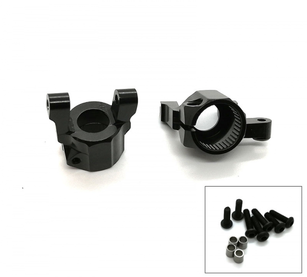 Aluminum C-Hub - Black for Axial SCX10 II