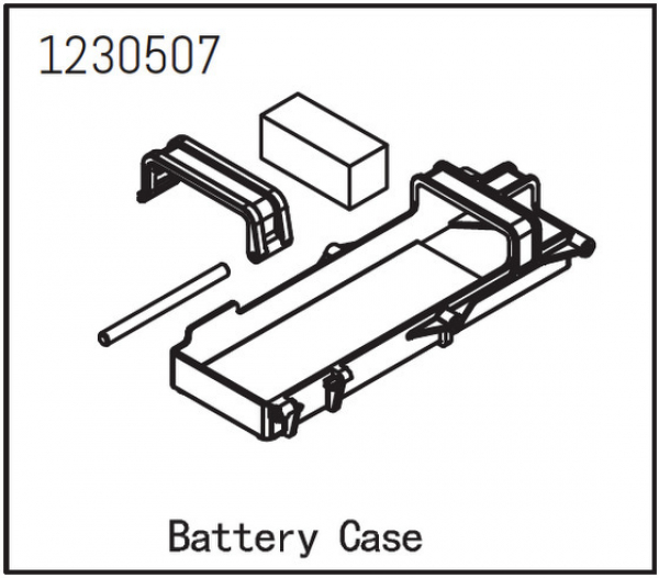 Absima Batteriefach - Sherpa CR3.4