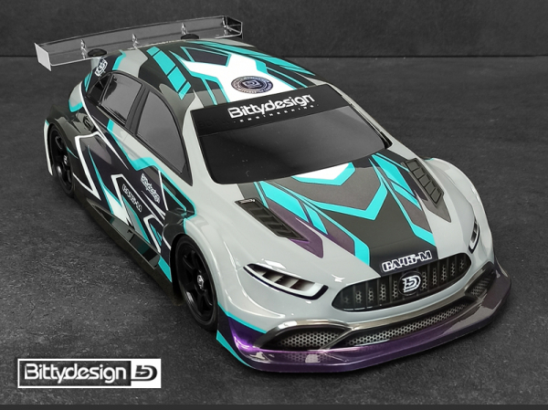 Bittydesign CA45-M 1/10 M-chassis clear body