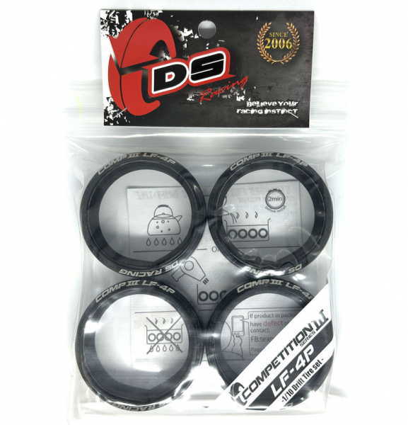 DS Racing Competition Series III LF-4P Drift tires (4)