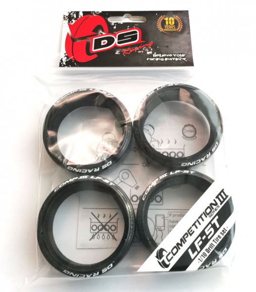 DS Racing Competition Series III LF-5T Drift tires (4)