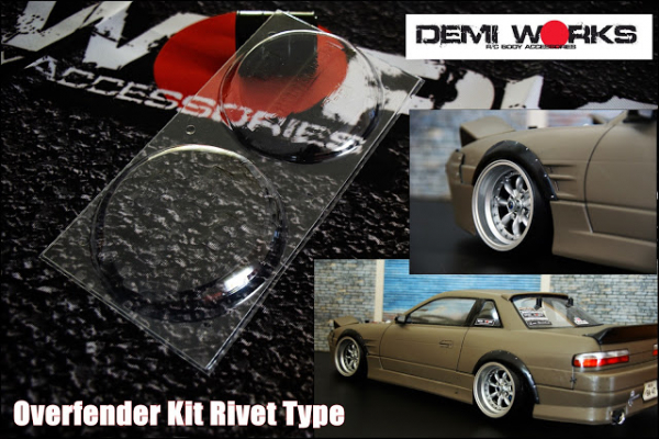 Demi Works Universal Overfender Kit Rivet Type A