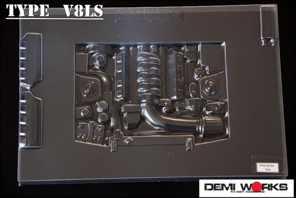 Demi Works Polycarbonate Engine Bay Type V8LS