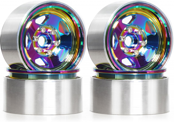 1.9" Aluminium Beadlock Crawler Felgen 4 Stück - Dazzling colour