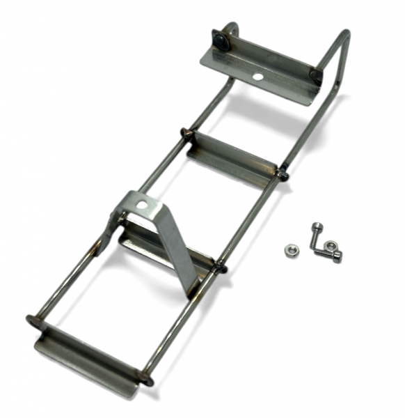 RC-Car Metall-Heckleiter 124x110x26mm Silber