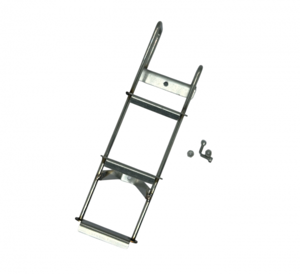 RC-Car Metall-Heckleiter 124x110x26mm Silber