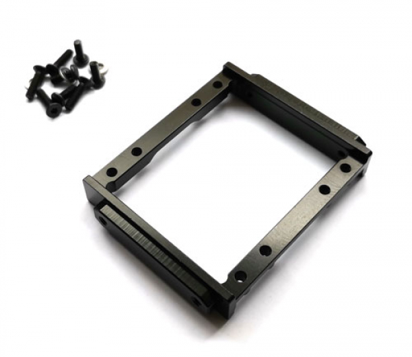 Aluminum Motor Mount  black - Element RC Enduro Trail Truck