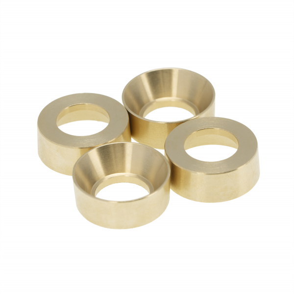 Brass Wheel Counterweight 4pcs set - Axial SCX24