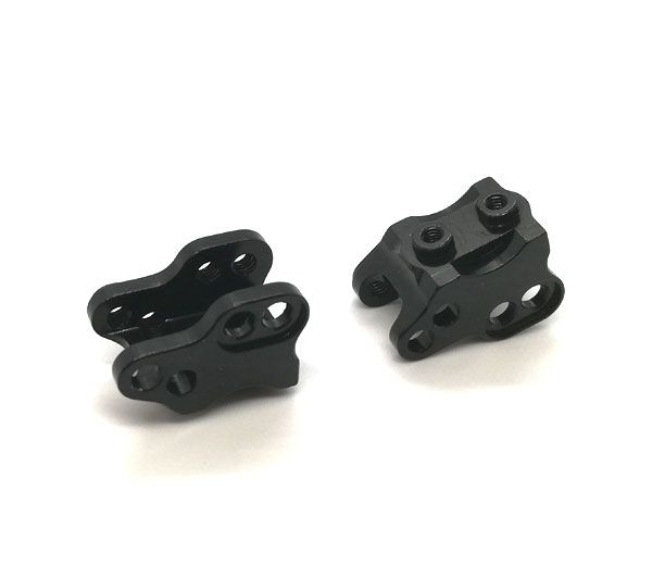 Aluminium Link-Halterung - schwarz für Axial SCX10 II