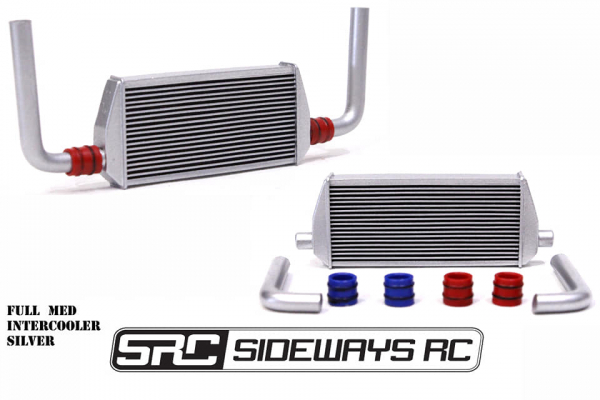 Sideways RC Full M Intercooler silver