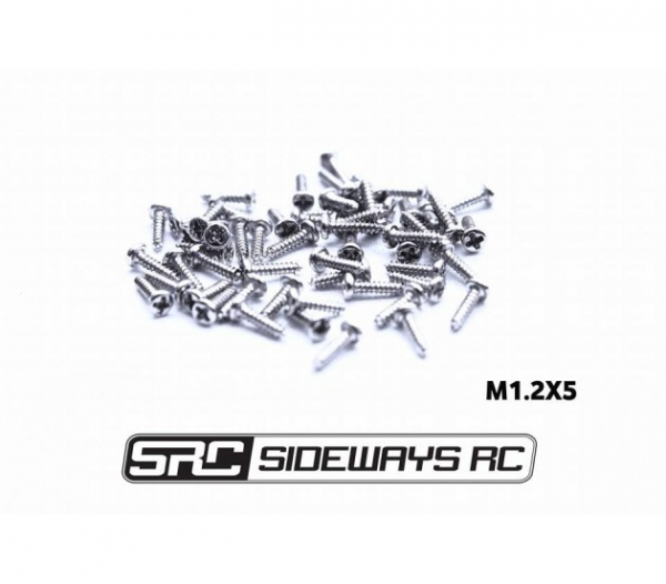 Sideways RC Fender Schrauben M1.2 x 6mm 50Stk. silber