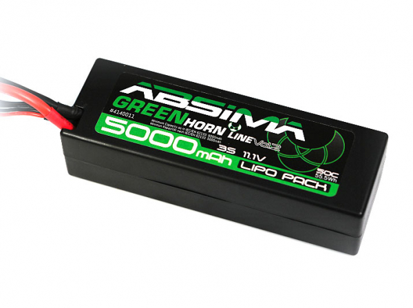 Absima Greenhorn Vol.2 LiPo 11.1V-50C 5000 HC (XT60)