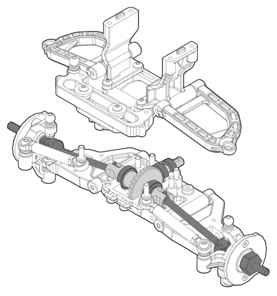 Element RC IFS2, Independent Front Suspension Conversion Kit