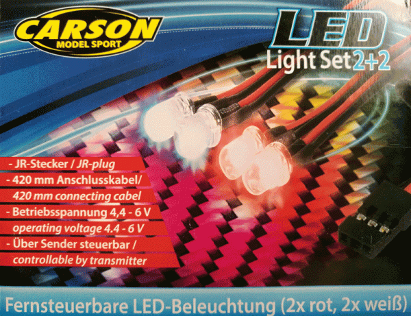 Carson LED Light-Set 2+2 by Radio