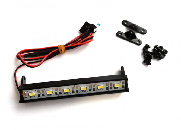 RC Aluminum Light Bar 6 LED 106mm