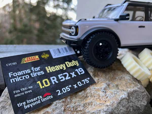 LaserFoam 1.0 R52x19 Heavy Duty (4 Stück) TRX-4M