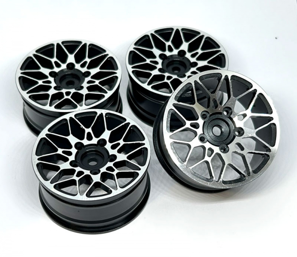 1/10 Onroad Aluminium Felgen Design B - 4 Stück