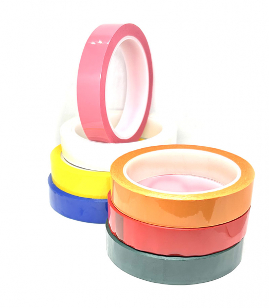 Lining tape - decorative stripes 20 mm Blue red green orange yellow pink white