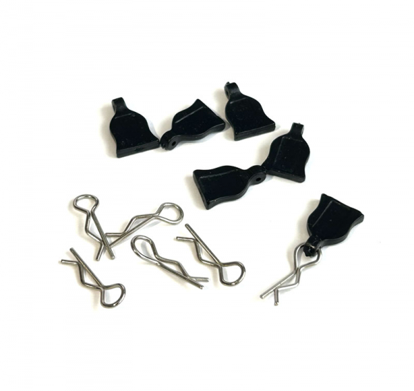 Easy Pull 1/10 RC Model Car Body Shell R Clips