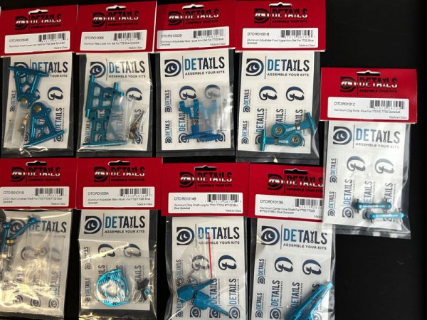 Tuning Teile für TT-02 - 13-teiliges Paket