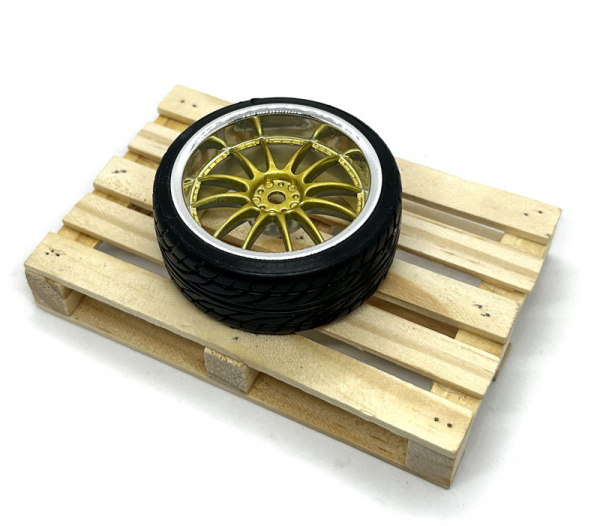 Holzpalette 8x12x2 cm - RC Scale/Garage Zubehör