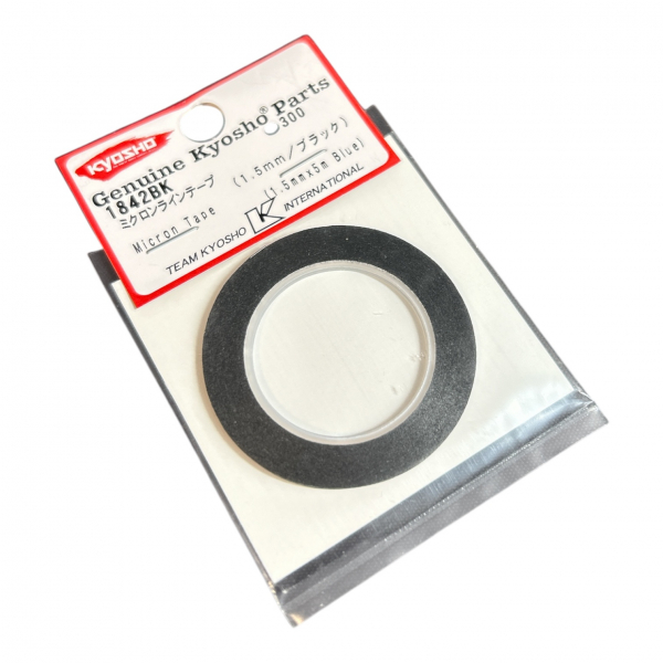 Kyosho Zierstreifen/Klebeband/Bodylines Schwarz 1.5mm x 5m