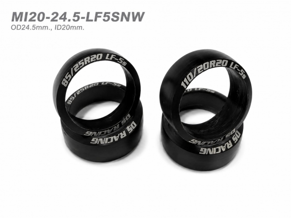 DS Racing Mini Drift Reifen MI20-24.5-LF5SNW – Low Profile Series S