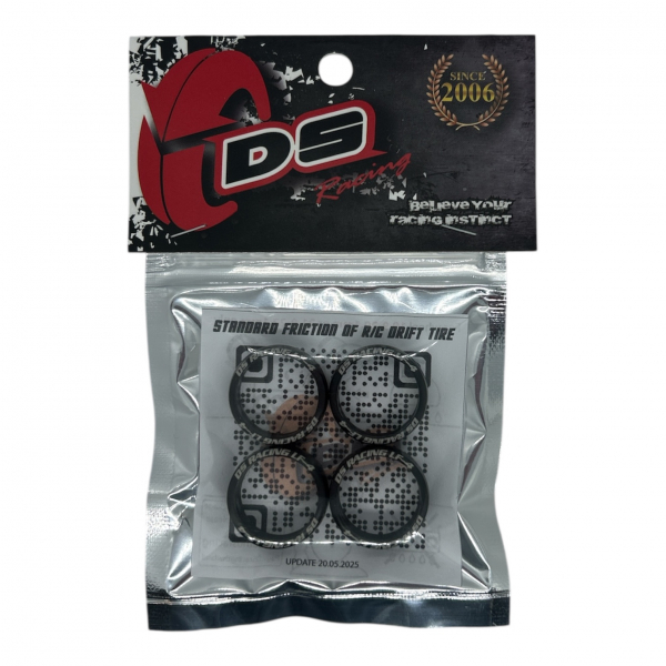 DS Racing Mini MI20L-LF4NW - LF-4 - Narrow/Wide Drift Tire Set for Kyosho Mini-Z