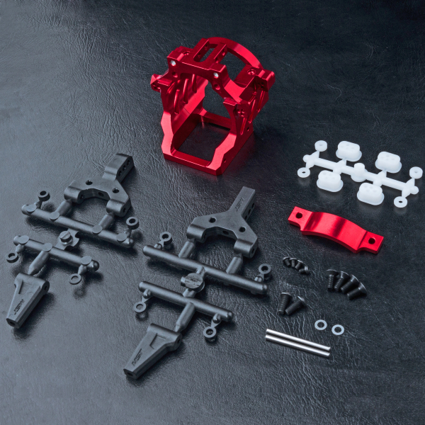 MST FXX 2.0 Alum. Motor mount set (red)