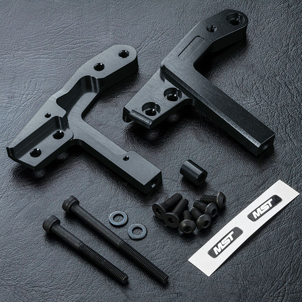 MST RMX 2.0, RRX 2.0, RMX 2.5 Alum. rear upper deck support (black)