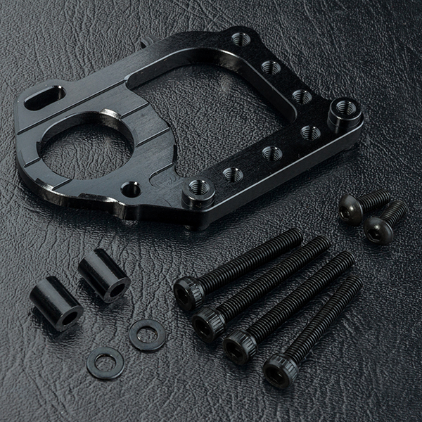 MST TCR Alum. motor mount (black)