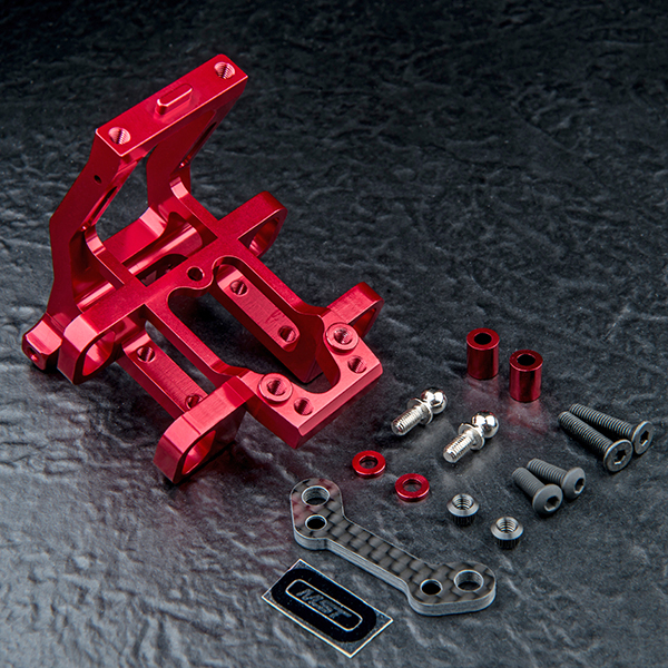 MST RMX-M Alum. integrated front head mount (red)