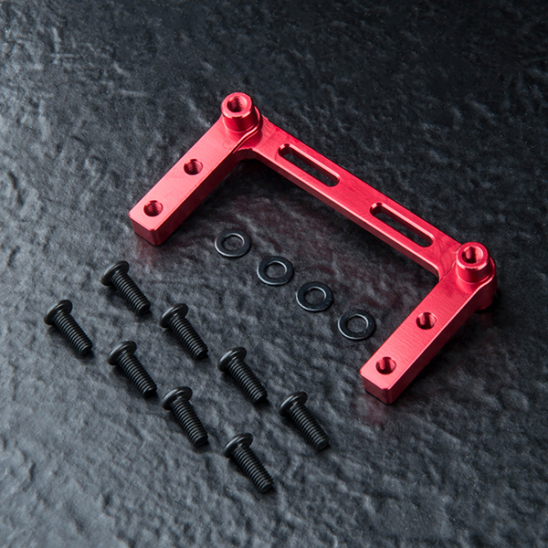 MST RMX 4 Alum. servo mount (red) RMX 4