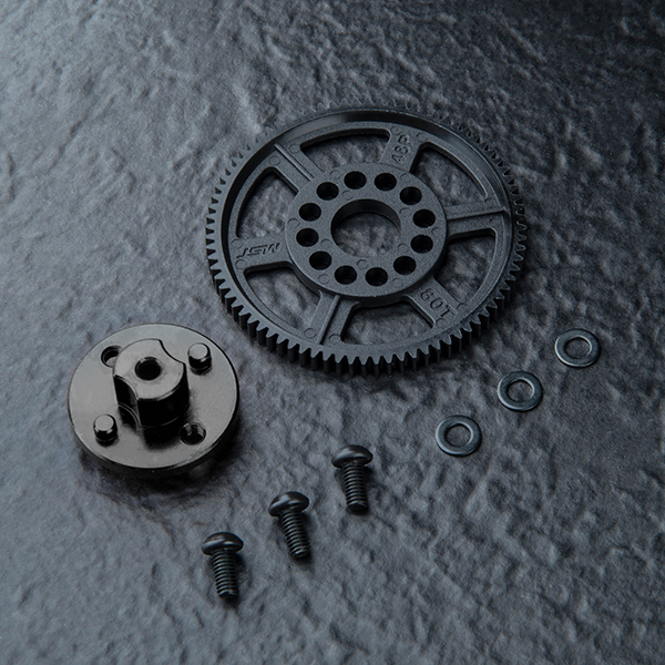 MST RMX 4 Alum. spur gear holder (black)