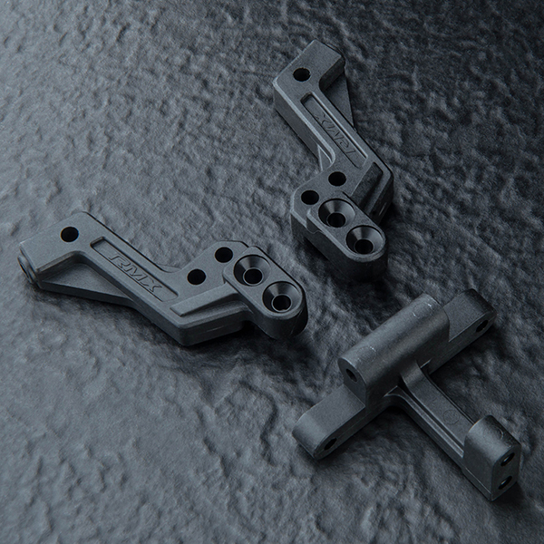 MST RMX 4 Rear damper set & gearbox connector