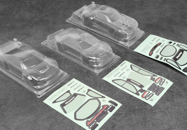 Bittydesign KANJO-S Body clear (Fits 1/28 | RC28R | Mini-Z)
