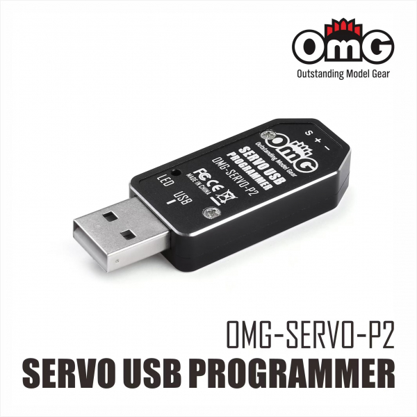 USB Servo Programmer P2 - for OMG-D4/R4/R5/A3 Series Servos