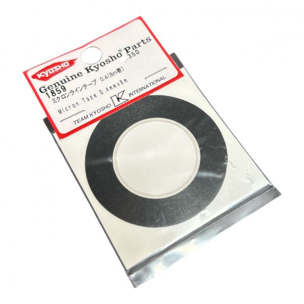 Kyosho Zierstreifen/Klebeband/Bodylines Schwarz 0.4mm x 8m