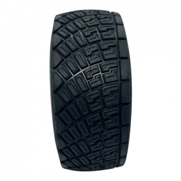 1/10 Buggy Flower Line Wheel/Tire Set Black (4)