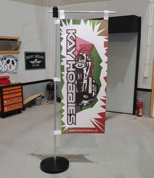 Sideways RC 1/10 scale Pit Flag - Kayhobbies