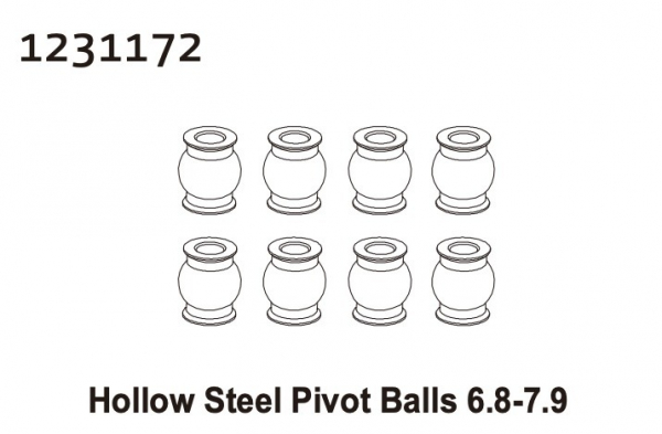 Absima Pivot Ball 6.8-7.9 (8)