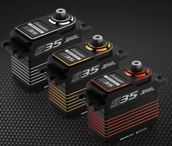 Power HD S35 HV Brushless, Alu Case, SSR Servo, 35kg