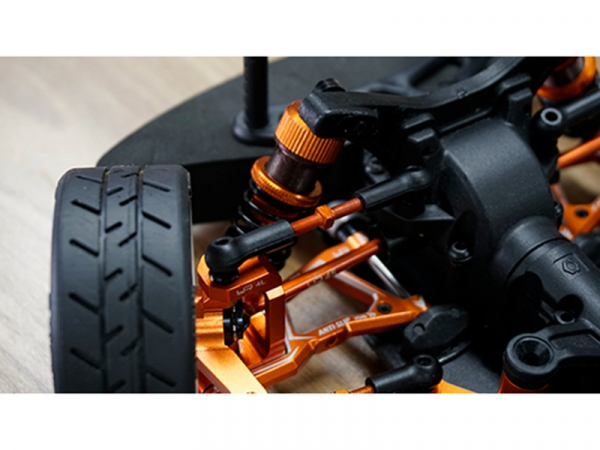 Yeah Racing 7075 Aluminium Spurstangensatz für HPI RS4 Sport3 Orange