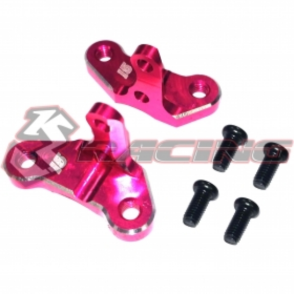 3Racing Aluminum AWD Castor Mount 15 degree SAKURA D4 AWD