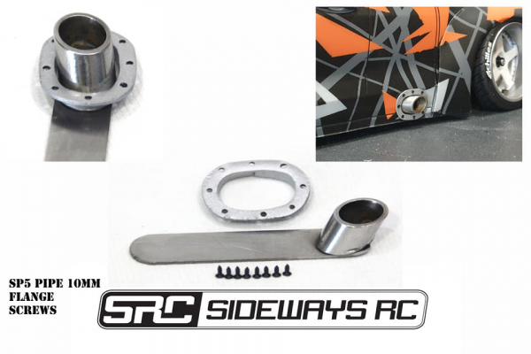 Sideways RC SP5 Sidepipe 10mm