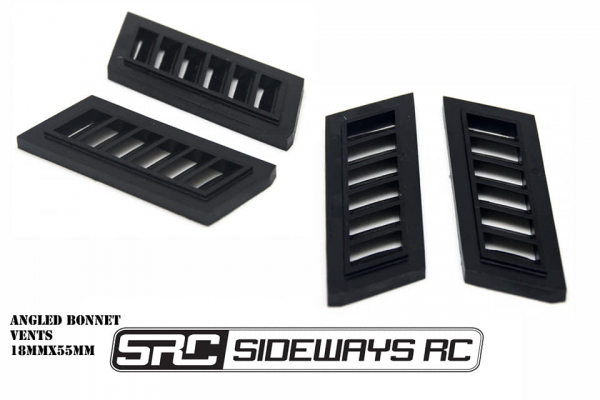 Sideways RC Angled Airwents