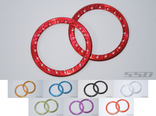 SSD 2.2” Aluminum Beadlock Rings (2)