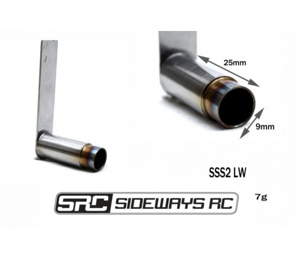 Sideways RC Single Pipe SSS-2 LW