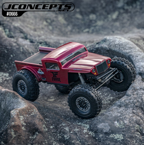 JConcepts JCI "The Forge" mit Ladefläche Karosserie 313mm 1/10 Crawler