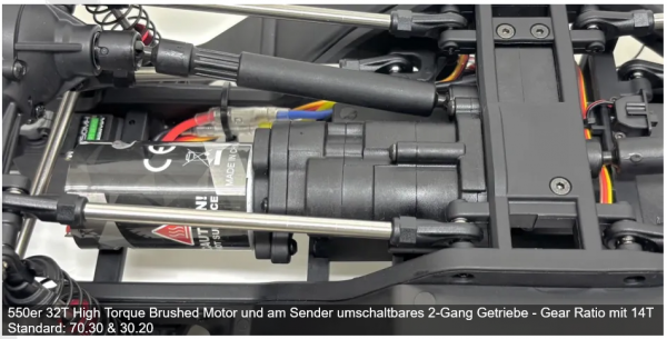 Absima Crawler CR4.4eco "HILUX" grau RTR